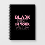 Blackpink In Your Area - Black Notebook