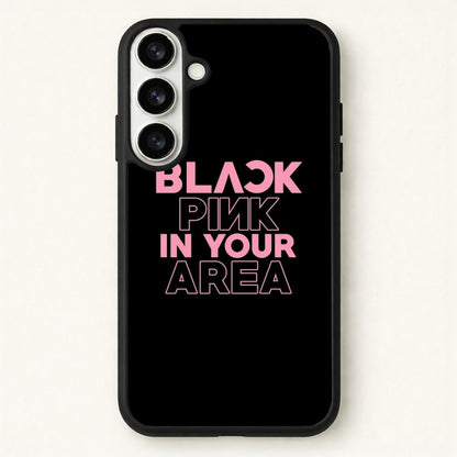 Girl K-Pop Band In Your Area - Black Phone Case for Galaxy S26