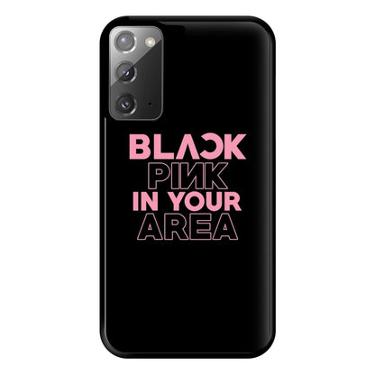 Girl K-Pop Band In Your Area - Black Phone Case for Galaxy Note 20 Ultra