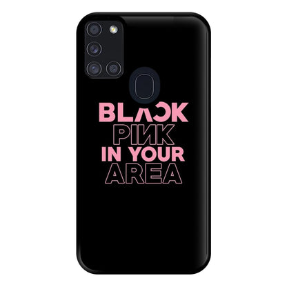 Girl K-Pop Band In Your Area - Black Phone Case for Galaxy A21s