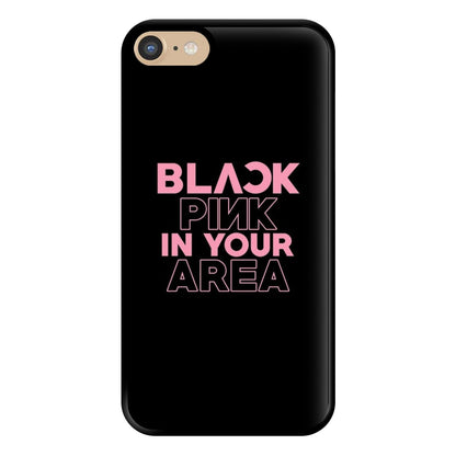 Girl K-Pop Band In Your Area - Black Phone Case for iPhone 6 / 7 / 8 / SE