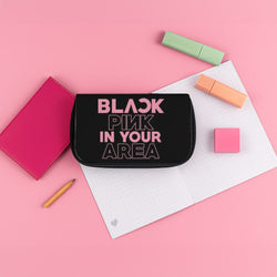Girl K-Pop Band In Your Area - Black Pencil Case