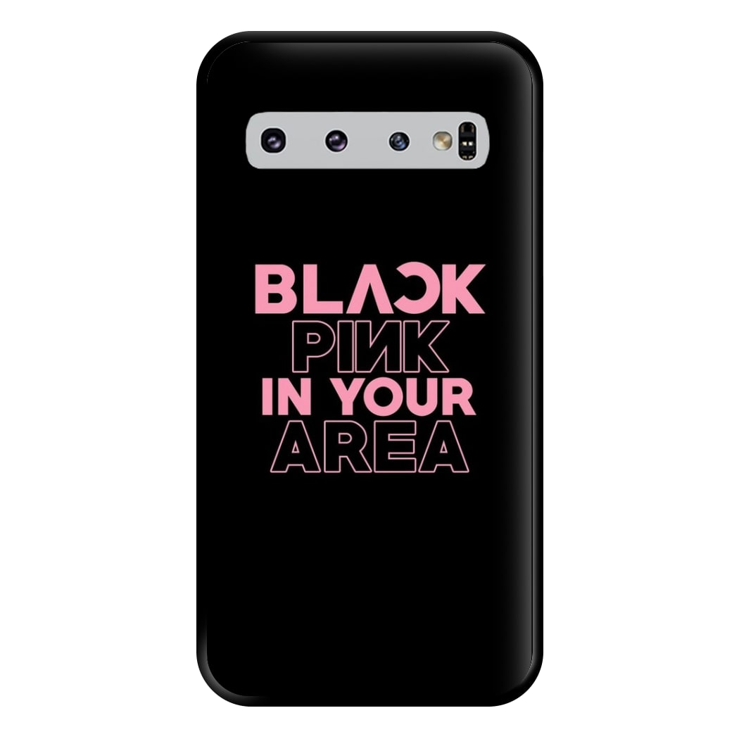 Girl K-Pop Band In Your Area - Black Phone Case for Galaxy S10 Plus