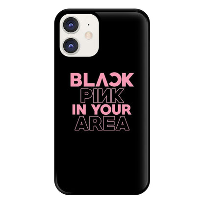 Girl K-Pop Band In Your Area - Black Phone Case for iPhone 12 / 12 Pro