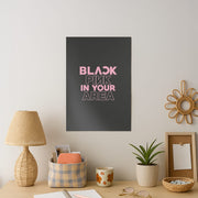 Girl K-Pop Band In Your Area - Black Poster 2
