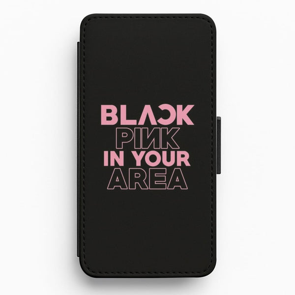 Girl K-Pop Band In Your Area - Black Flip / Wallet Phone Case