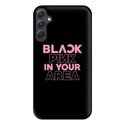 Girl K-Pop Band In Your Area - Black Phone Case for Galaxy A14