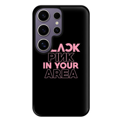 Girl K-Pop Band In Your Area - Black Phone Case for Galaxy S25 Ultra