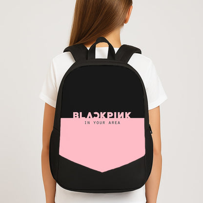 Girl K-Pop Band In Your Area Large School Bag