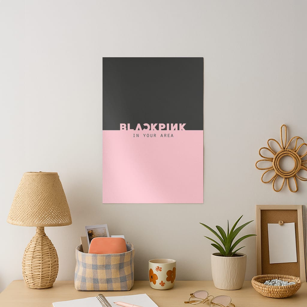 Girl K-Pop Band In Your Area Art Print
