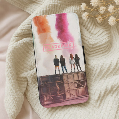 Girl K-Pop Band Girls Wallet Phone Case