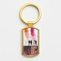 Girl K-Pop Band Girls Gold Keyring