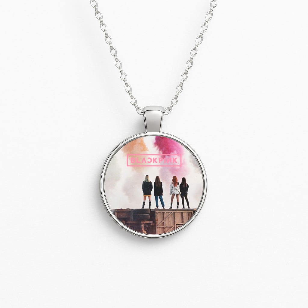Girl K-Pop Band Girls Circle Necklace