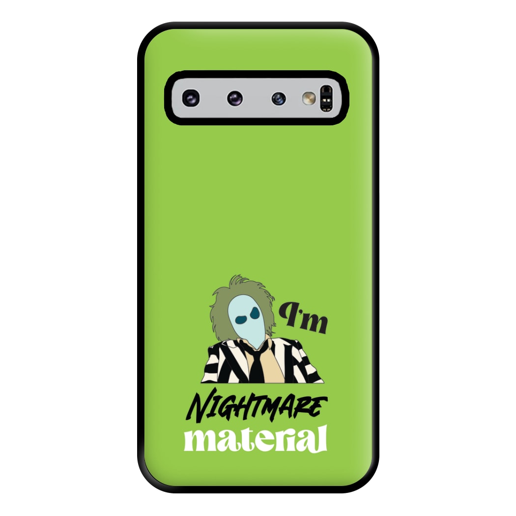 I'm Nightmare Material Phone Case for Galaxy S10 Plus