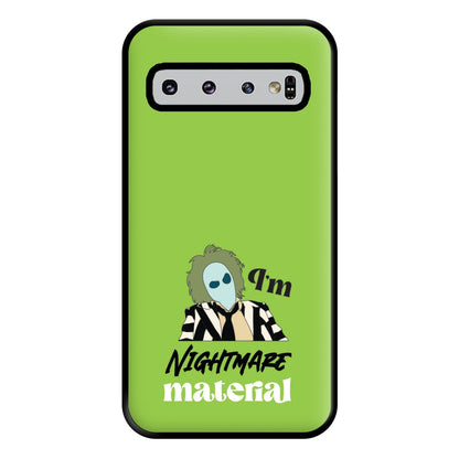 I'm Nightmare Material Phone Case for Galaxy S10 Plus