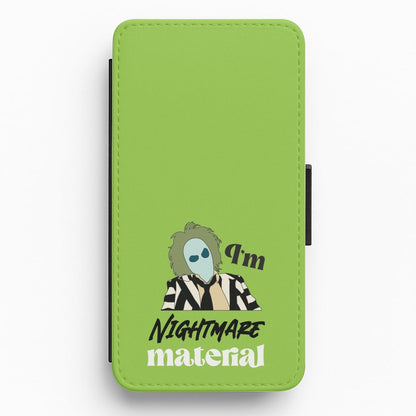 I'm Nightmare Material Flip / Wallet Phone Case