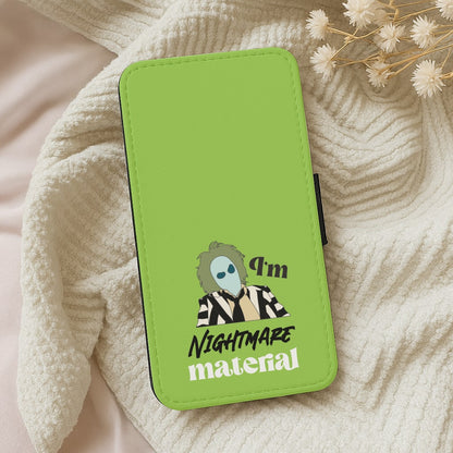 I'm Nightmare Material Wallet Phone Case