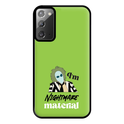 I'm Nightmare Material Phone Case for Galaxy Note 20 Ultra