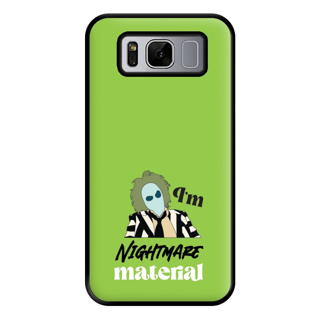 I'm Nightmare Material Phone Case for Galaxy S8 Plus