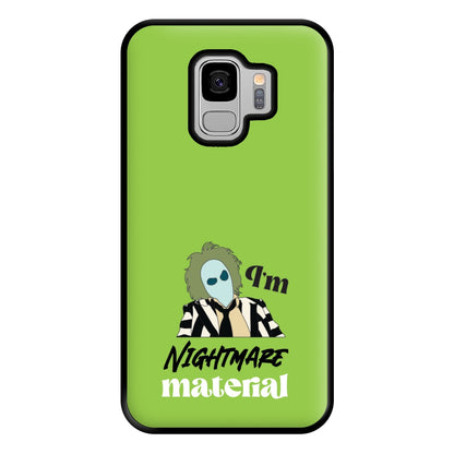 I'm Nightmare Material Phone Case for Galaxy S9 Plus