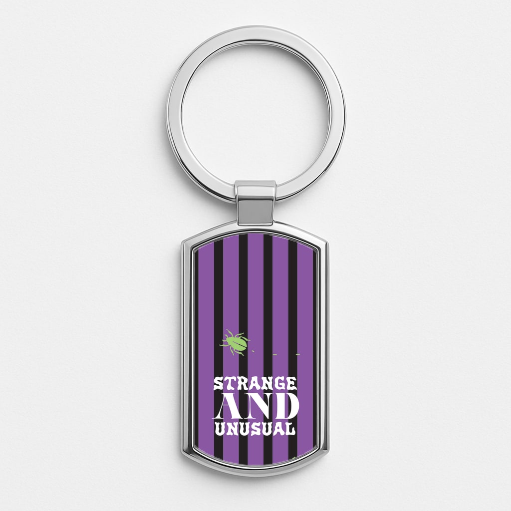 Strange And Unusual Luxury Keyring