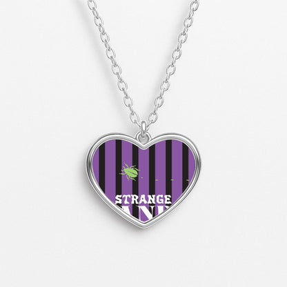Strange And Unusual Heart Necklace