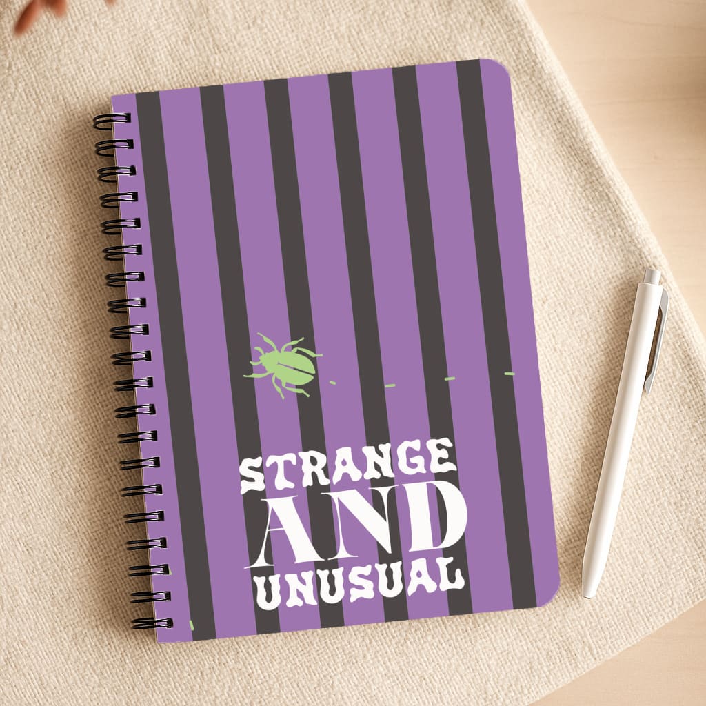 Strange And Unusual Notepad