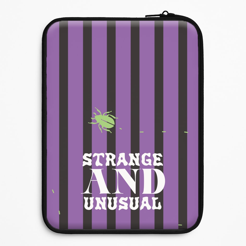 Strange And Unusual Laptop Sleeve