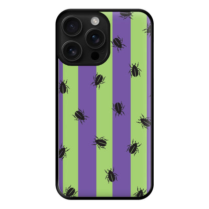 Bug Pattern Phone Case for iPhone 16 Pro Max