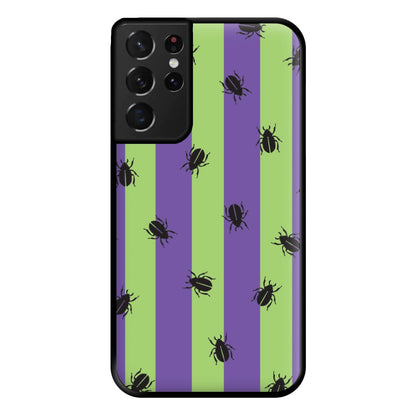 Bug Pattern Phone Case for Galaxy S21 Ultra