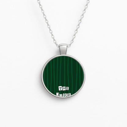 The Juice Is Loose Circle Necklace