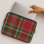 Christmas Tartan Laptop Sleeve 2
