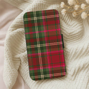 Christmas Tartan Flip / Wallet Phone Case 5