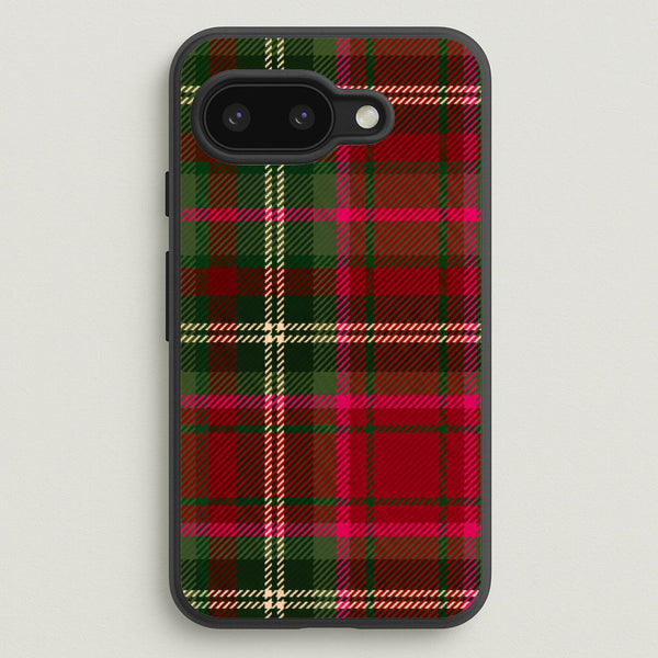 Christmas Tartan Phone Case - Google Pixel 9a / Standard