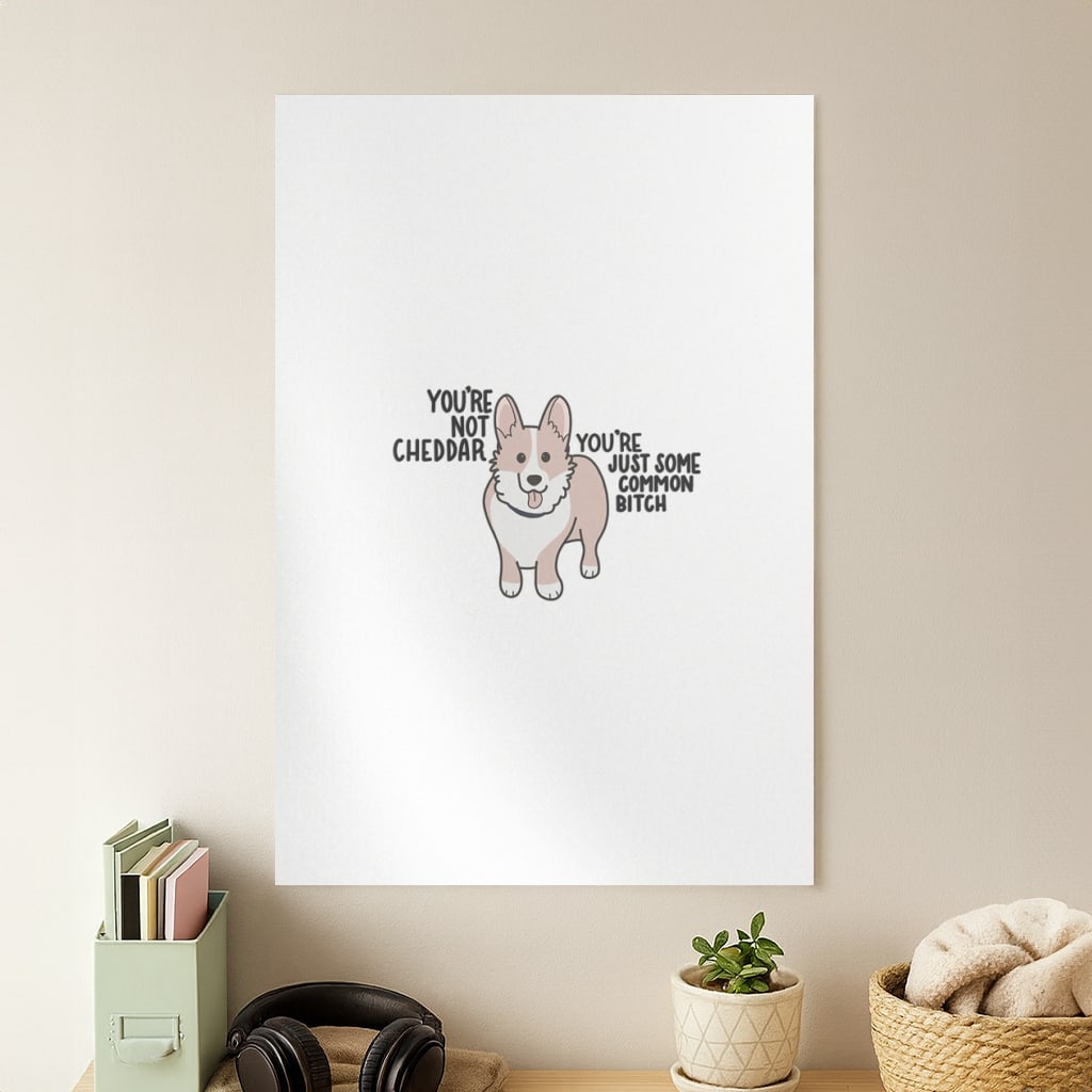 You're Not Cheddar - B99 Poster