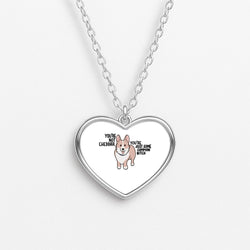 You're Not Cheddar - B99 Heart Necklace