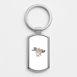 You're Not Cheddar - B99 Silver Keyring
