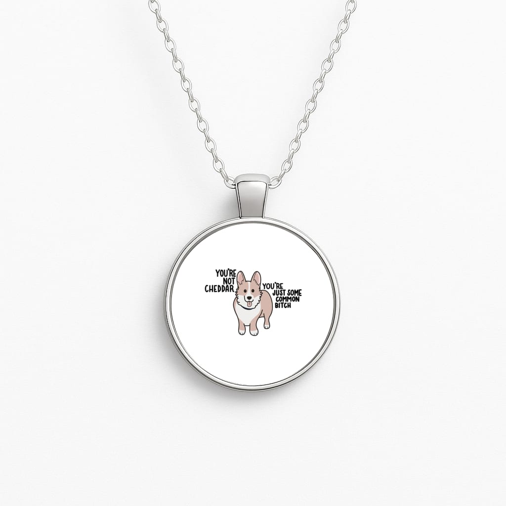 You're Not Cheddar - B99 Circle Necklace