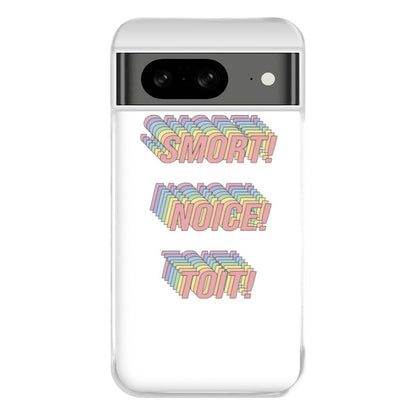 Smort, Noice, Toit - B99 Phone Case for Google Pixel 8