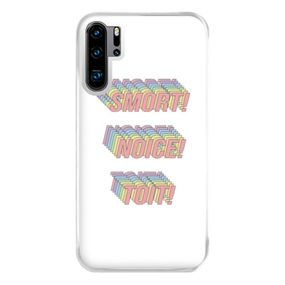 Smort, Noice, Toit - B99 Phone Case for Huawei P30 Pro