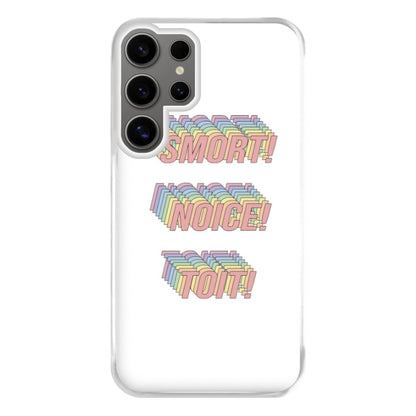 Smort, Noice, Toit - B99 Phone Case for Galaxy S24 Ultra