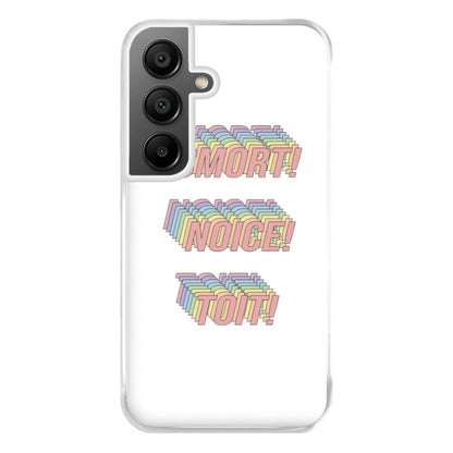 Smort, Noice, Toit - B99 Phone Case for Galaxy A55