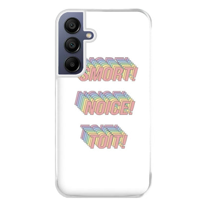 Smort, Noice, Toit - B99 Phone Case for Galaxy A16