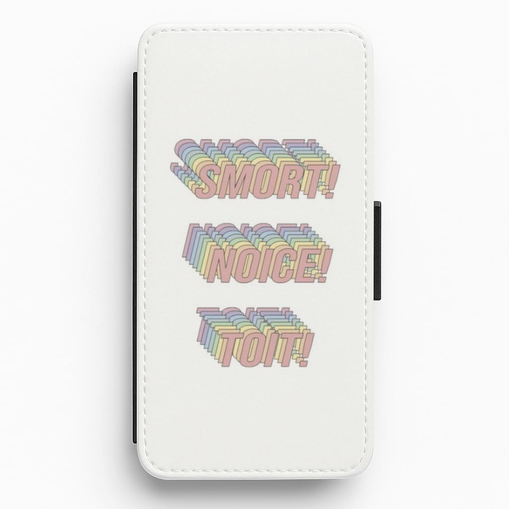 Smort, Noice, Toit - B99 Flip / Wallet Phone Case