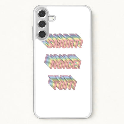 Smort, Noice, Toit - B99 Phone Case for Galaxy A57