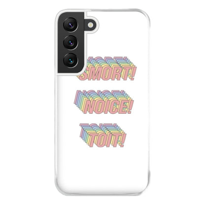 Smort, Noice, Toit - B99 Phone Case for Galaxy S22 Plus