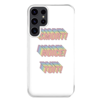 Smort, Noice, Toit - B99 Phone Case for Galaxy S23 Ultra