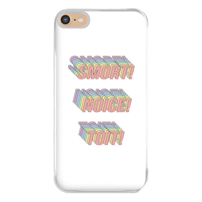 Smort, Noice, Toit - B99 Phone Case for iPhone 6 Plus / 7 Plus / 8 Plus