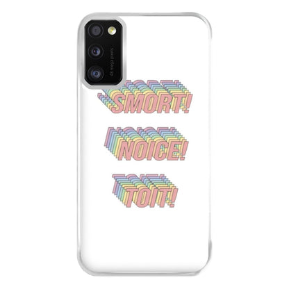 Smort, Noice, Toit - B99 Phone Case for Galaxy A41