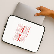 Cool Cool Cool No Doubt White - B99 Laptop Sleeve 2